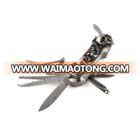 Hot Sell  ODM Folding EDC Camo Coated Multi  knife