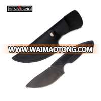 HIght quality G10 Handle Rescue Outdoor knife with Leather Sheath