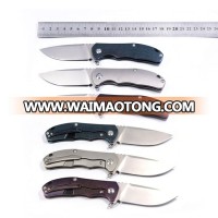 Hot Selling Titanium Handle S35vn Blade Foldable Knife For Sample